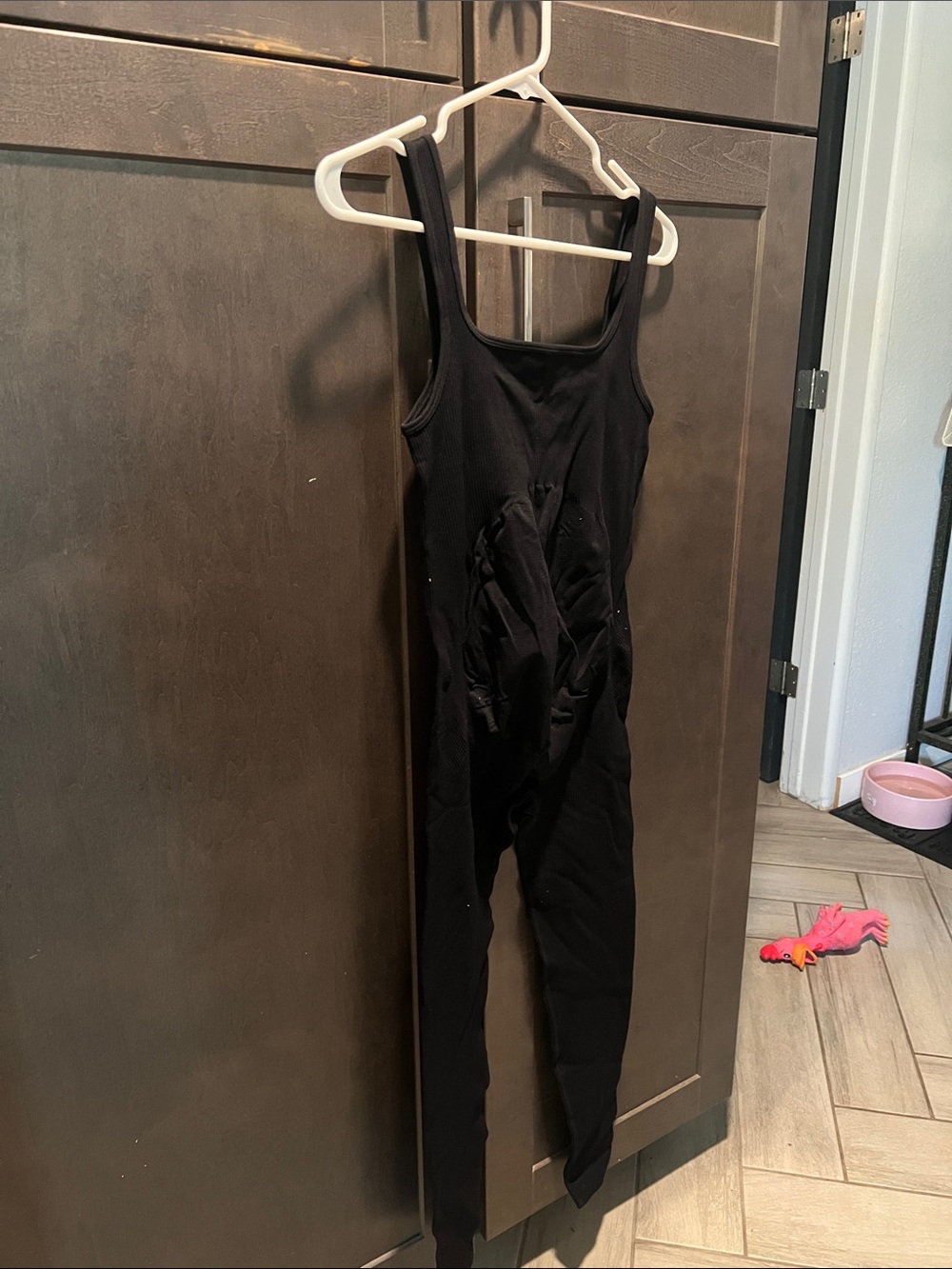 Everyday Black Supportive Maternity Jumpsuit